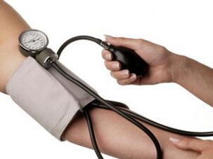Medición da presión para a presión arterial alta